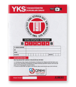 2022-TYT DENEME 2 - B - ONİKİ YAYINLARI-RİTMİK SERİSİ