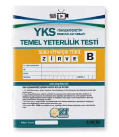 2022-TYT DENEME 2 - B - Z1 YAYINLARI-ZİRVE SERİSİ